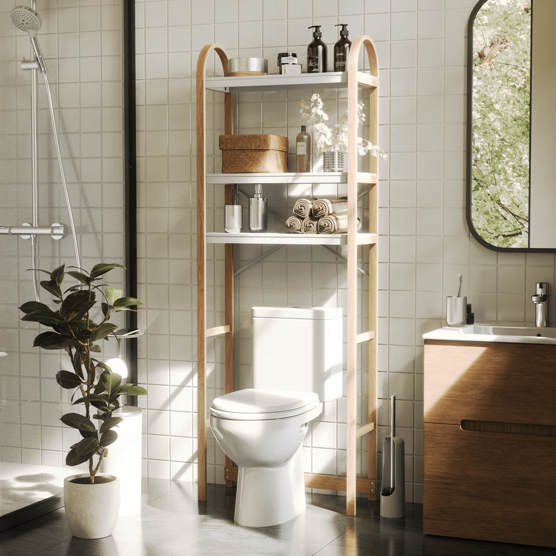 Bellwood Over the Toilet Shelf - Image 10