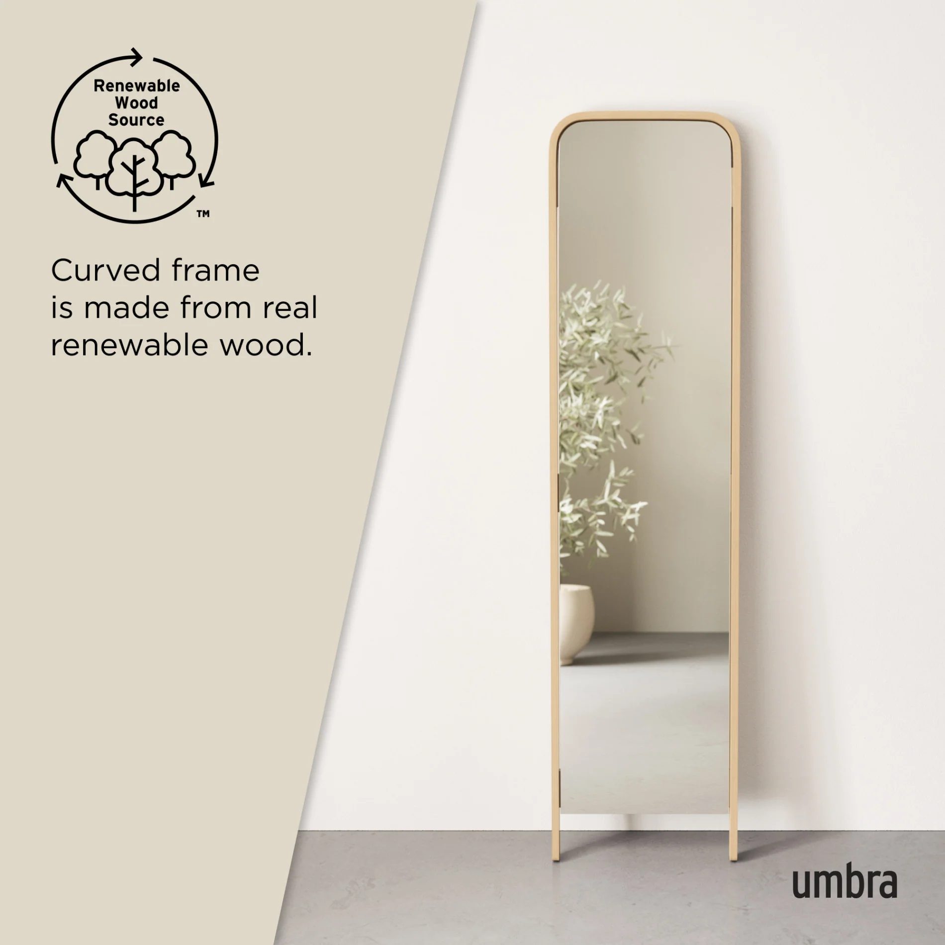 Bellwood Leaning Mirror - Image 7