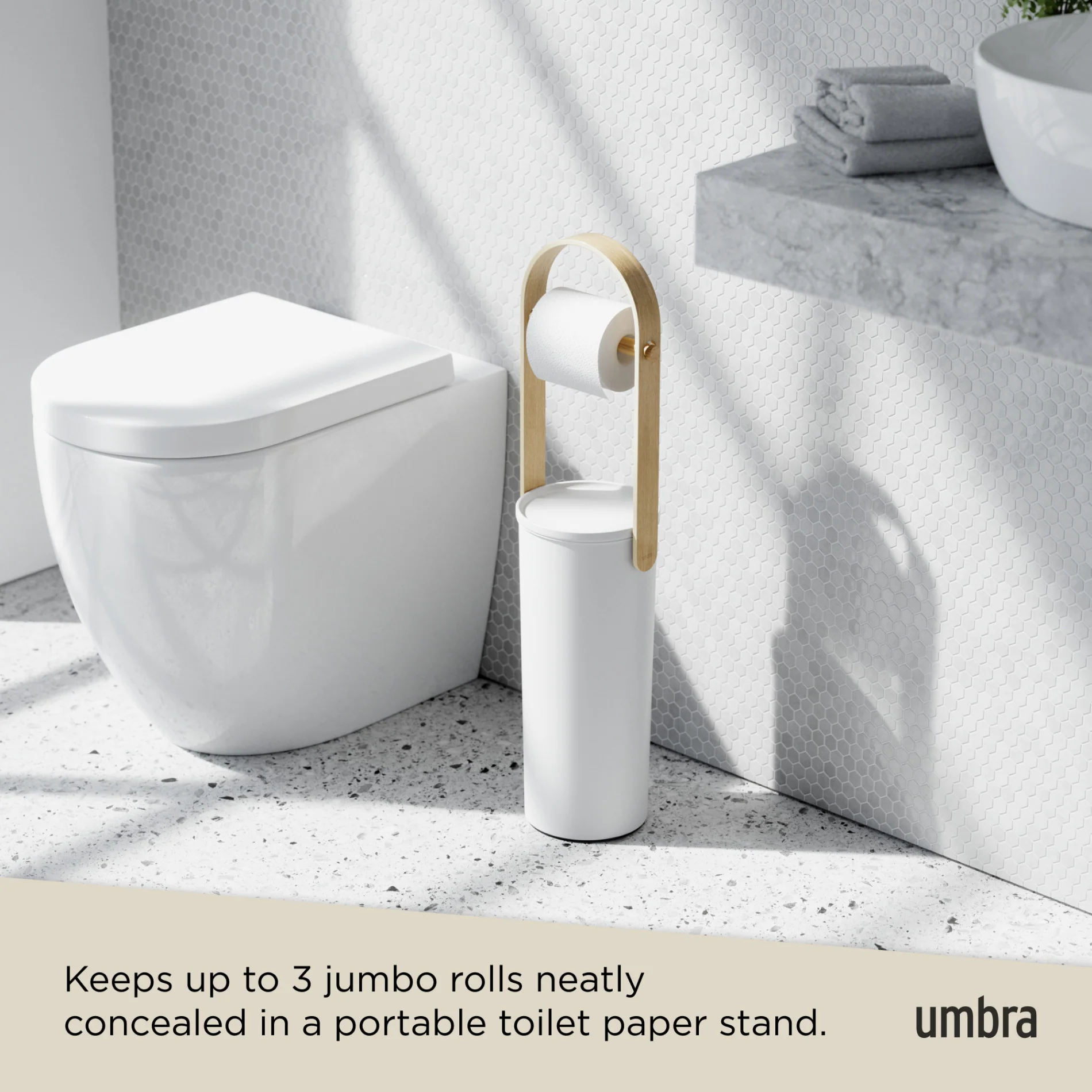 Bellwood Toilet Paper Holder & Reserve - Image 5