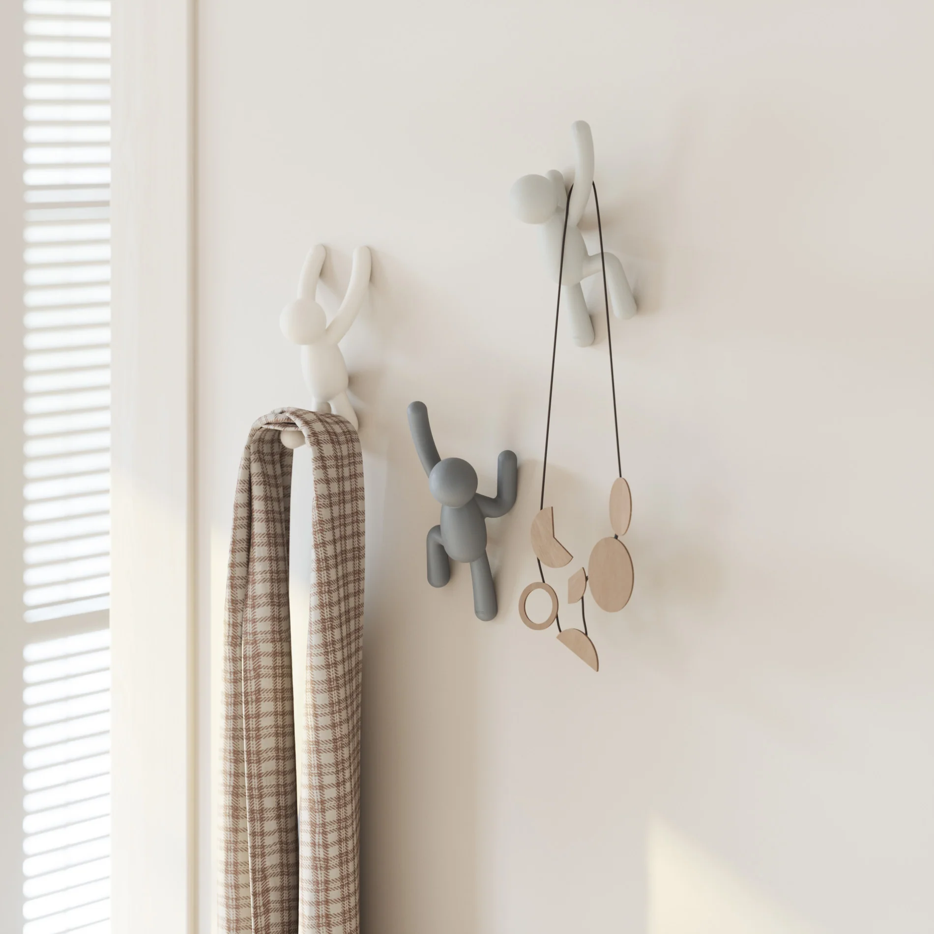 Buddy Wall Hooks, Set of 3 - Image 23