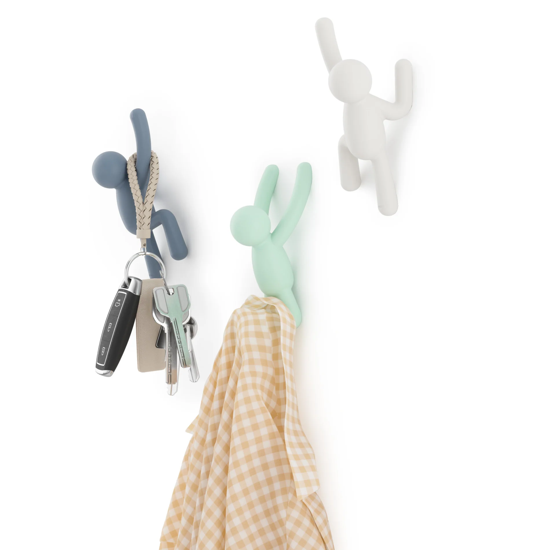 Buddy Wall Hooks, Set of 3 - Image 8