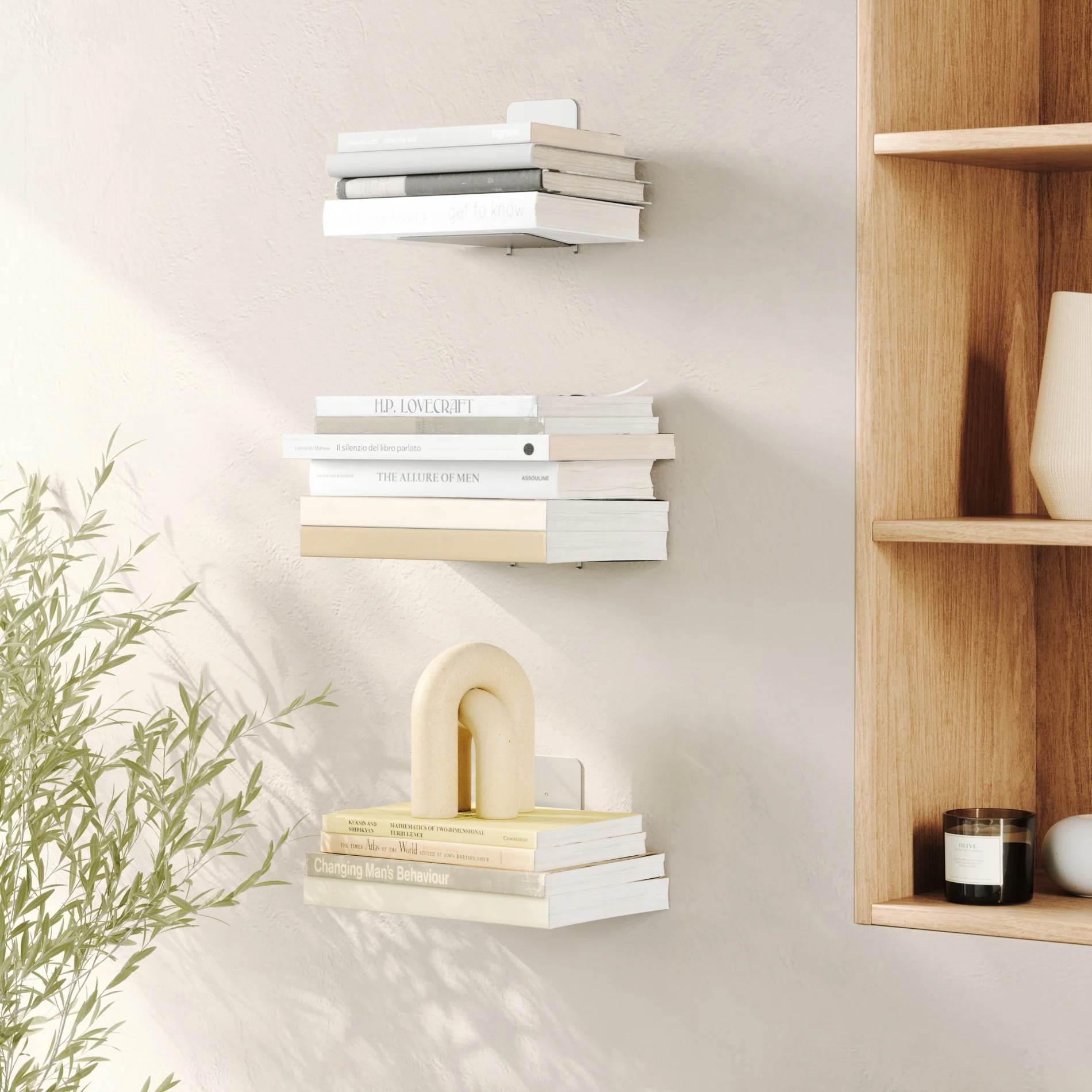 Conceal Shelves, Set Of 3 - Image 3