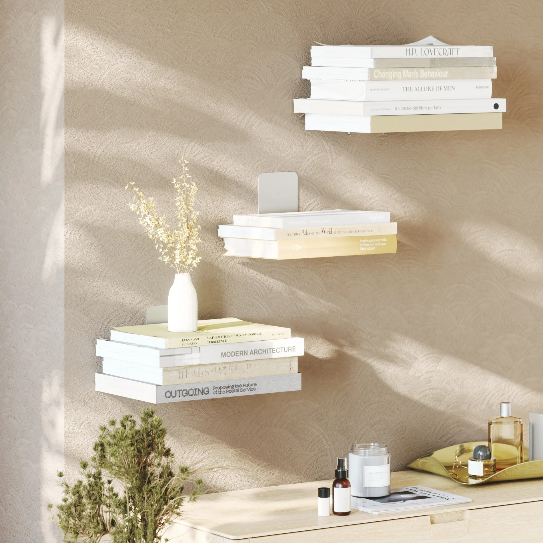 Conceal Shelves, Set Of 3 - Image 4
