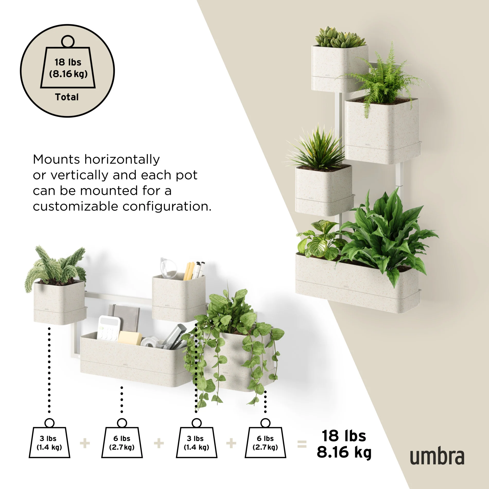 Cubiko Wall Planter - Image 15