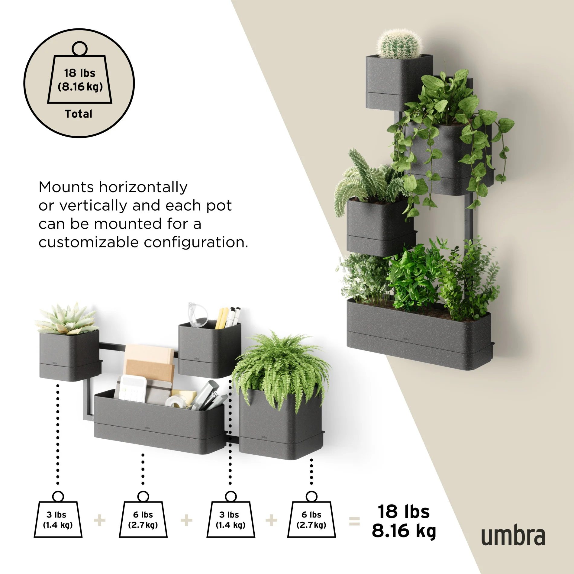 Cubiko Wall Planter - Image 7