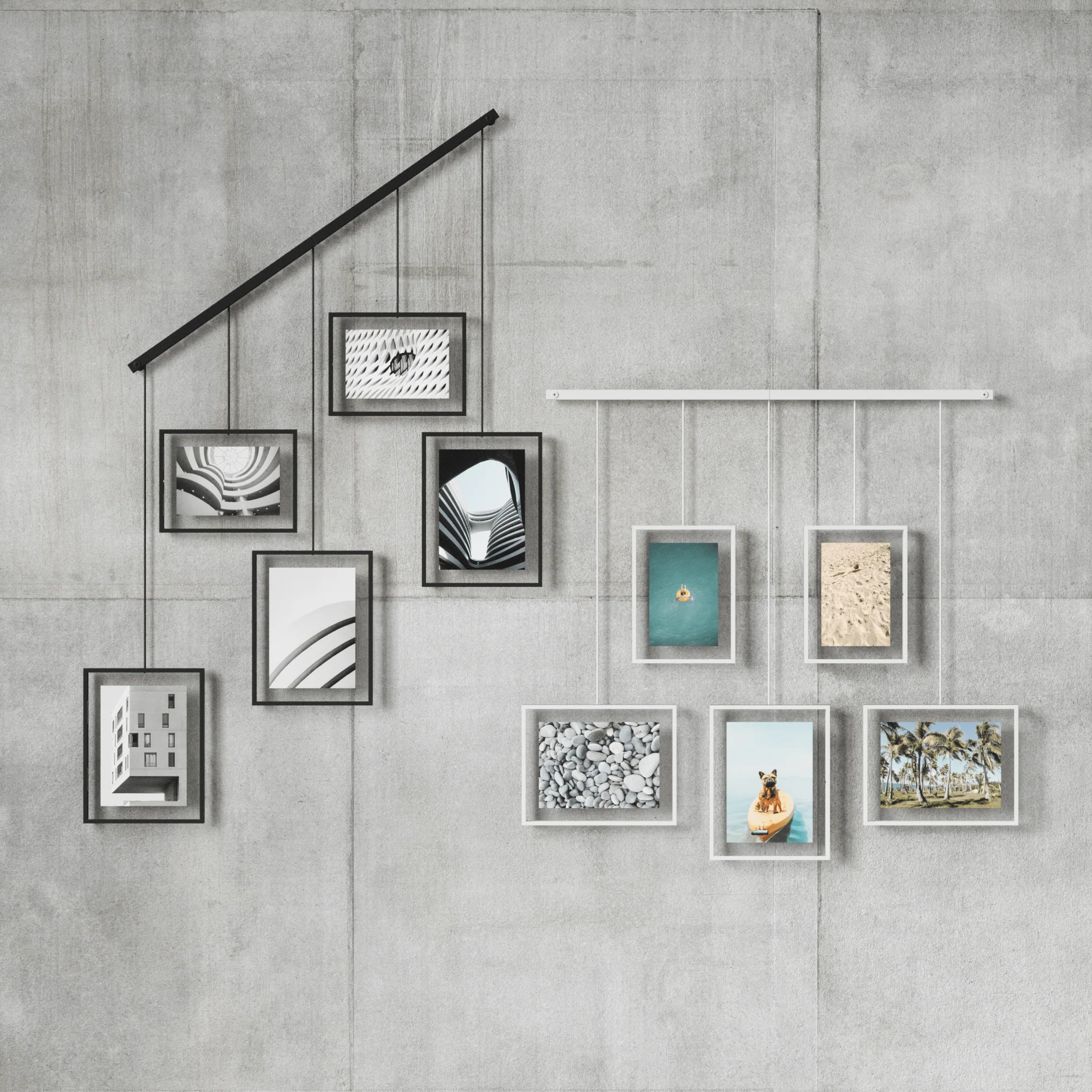 Exhibit Wall Picture Frames, Set of 5 - Image 13