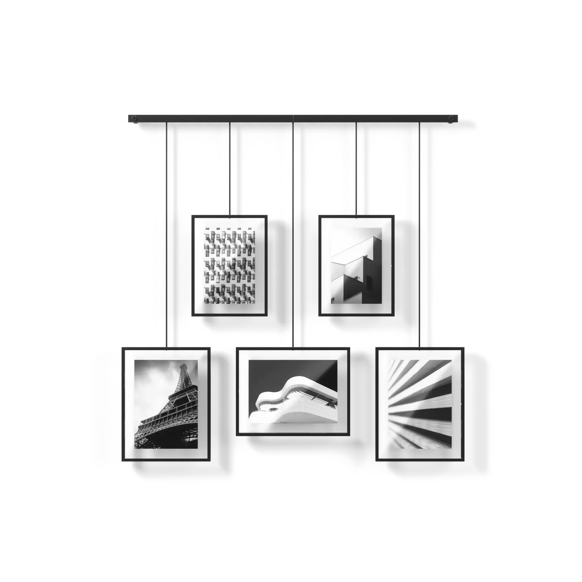 Exhibit Wall Picture Frames, Set of 5 - Image 6