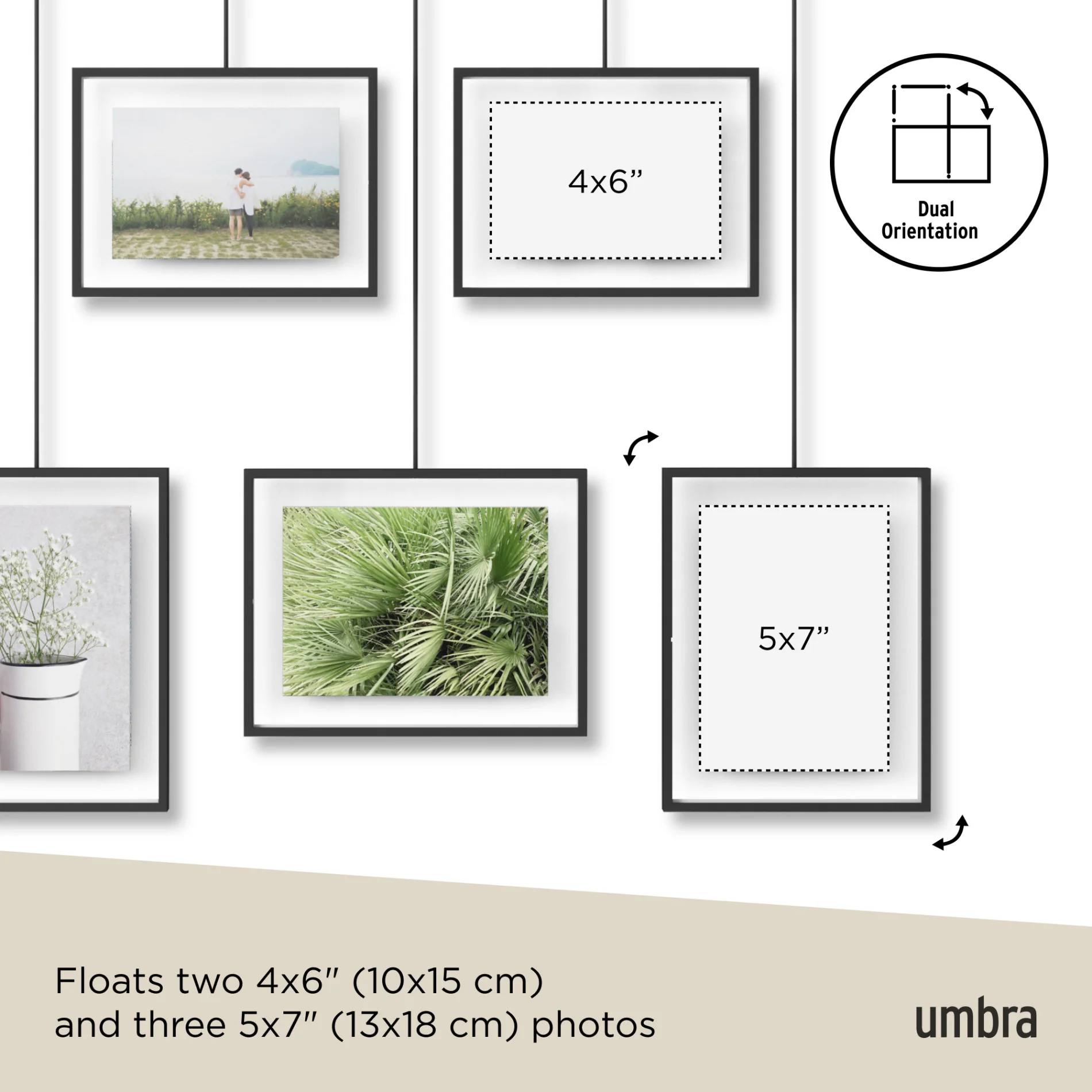 Exhibit Wall Picture Frames, Set of 5 - Image 8