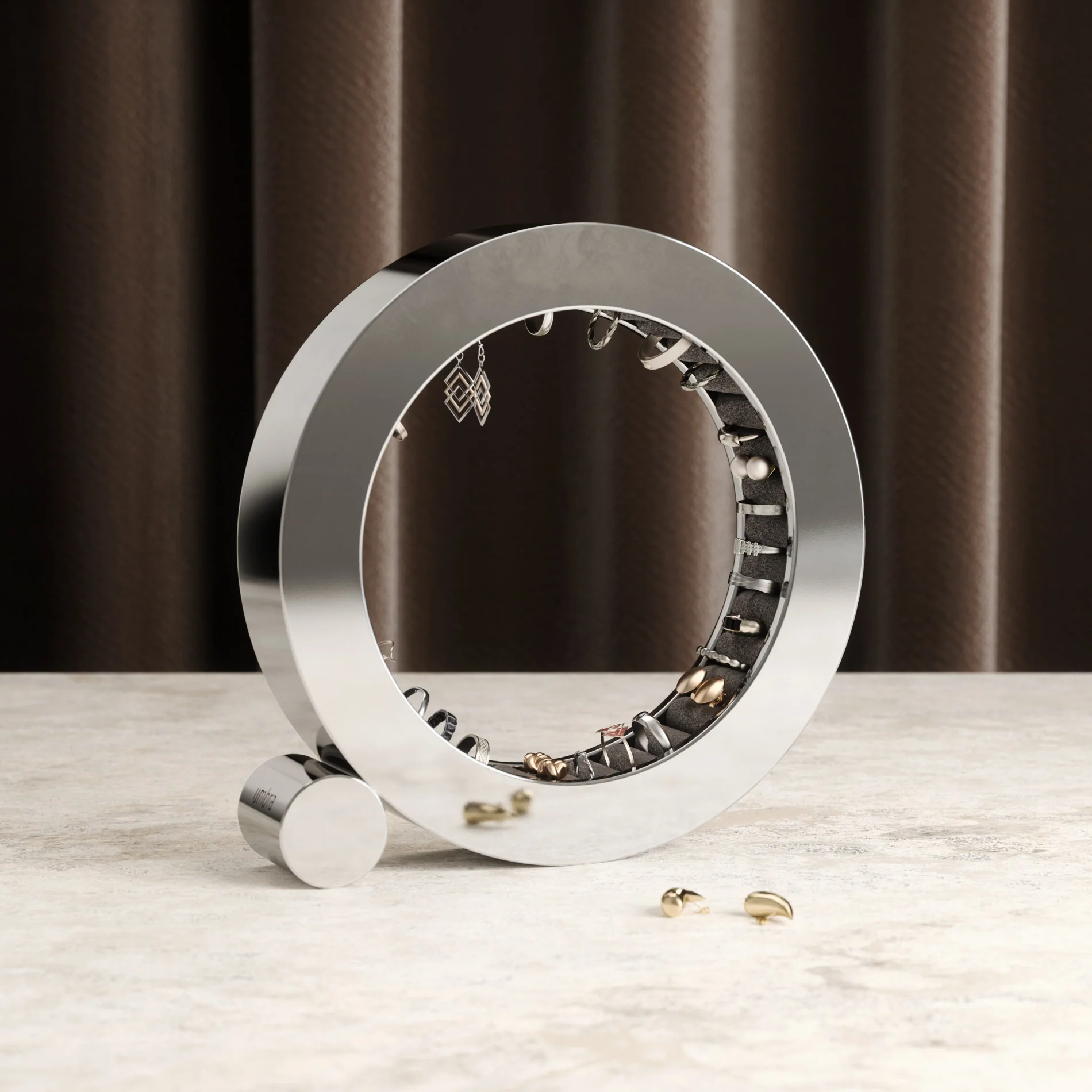 Ferris Metal Jewelry Organizer - Image 4