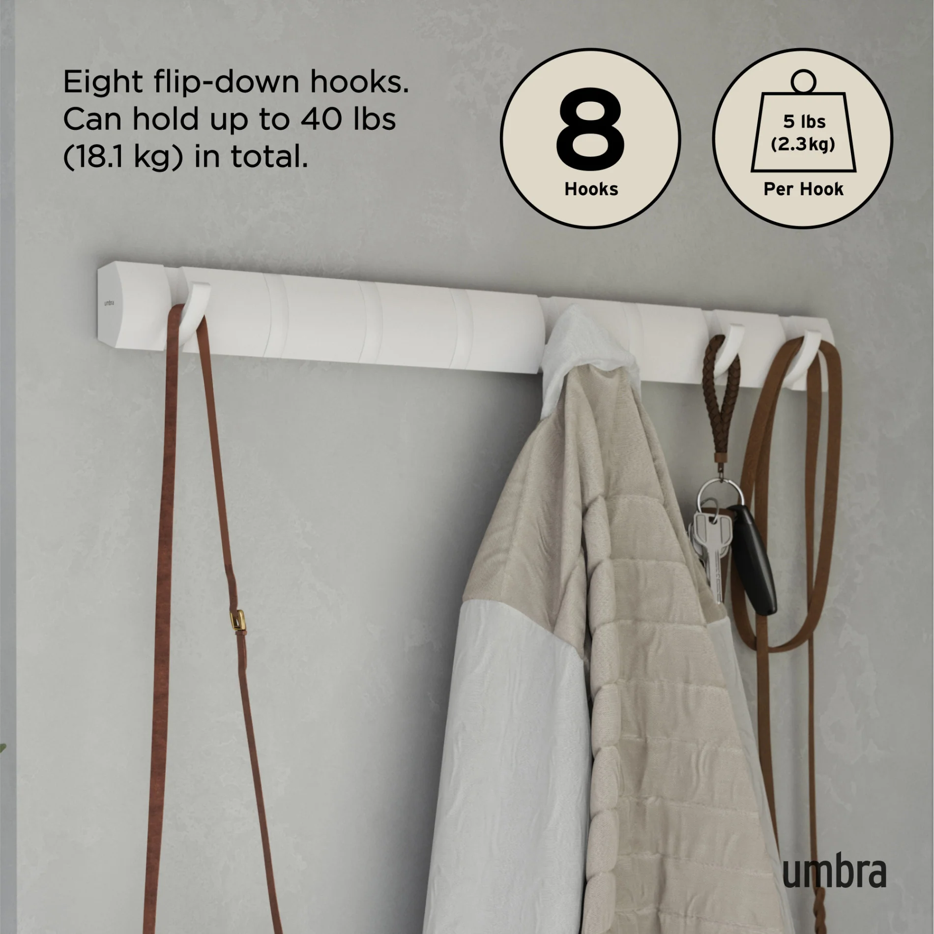 Flip 8 Wall Hook - Image 40