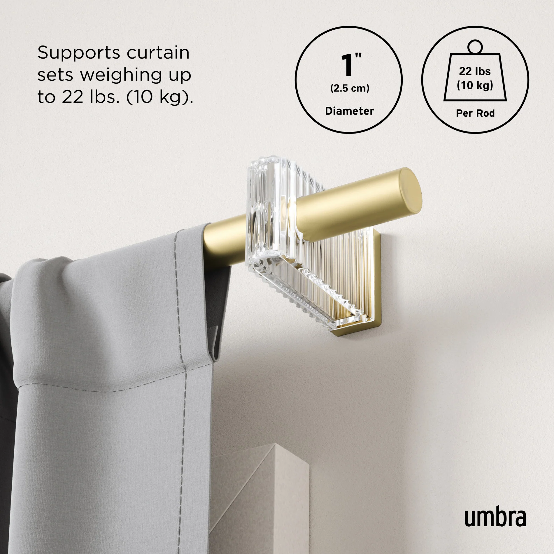 Flute Curtain Rod - Image 15