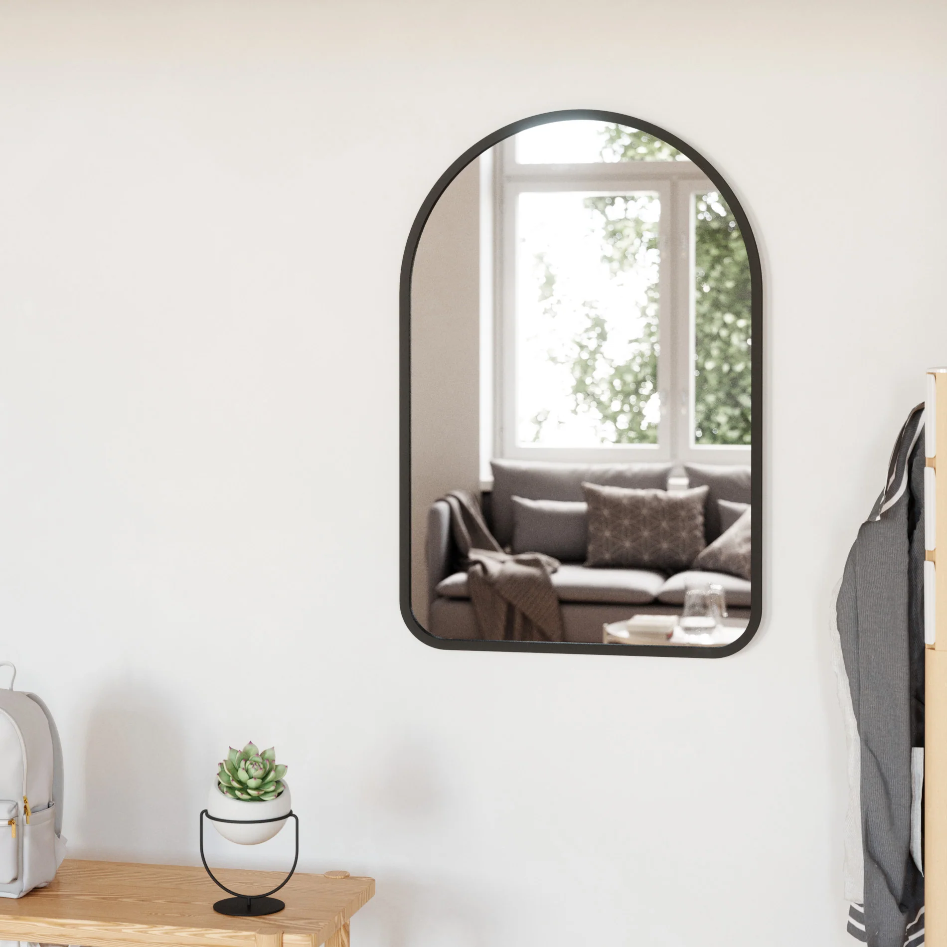 Hub Arched Wall Mirror - Image 3