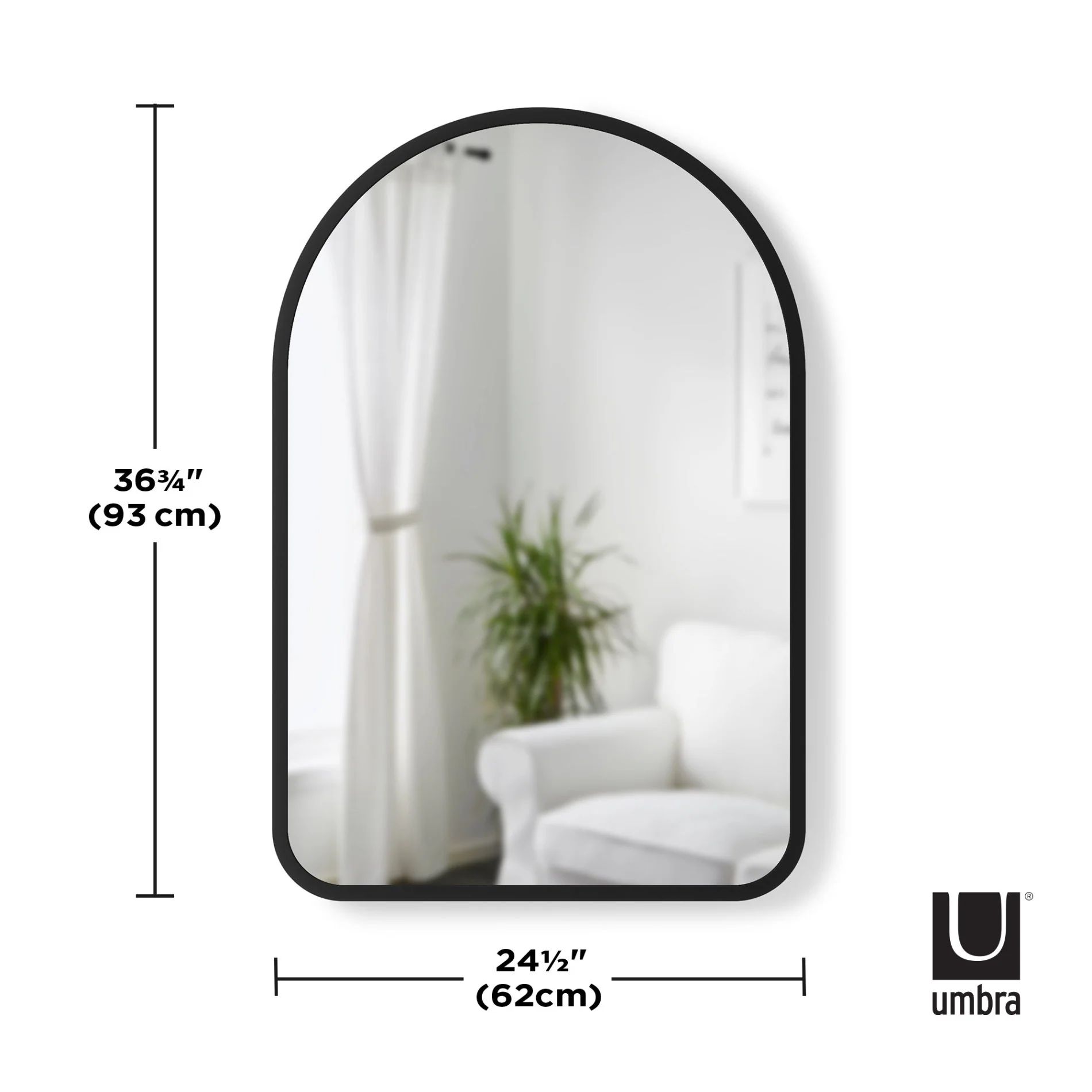 Hub Arched Wall Mirror - Image 4