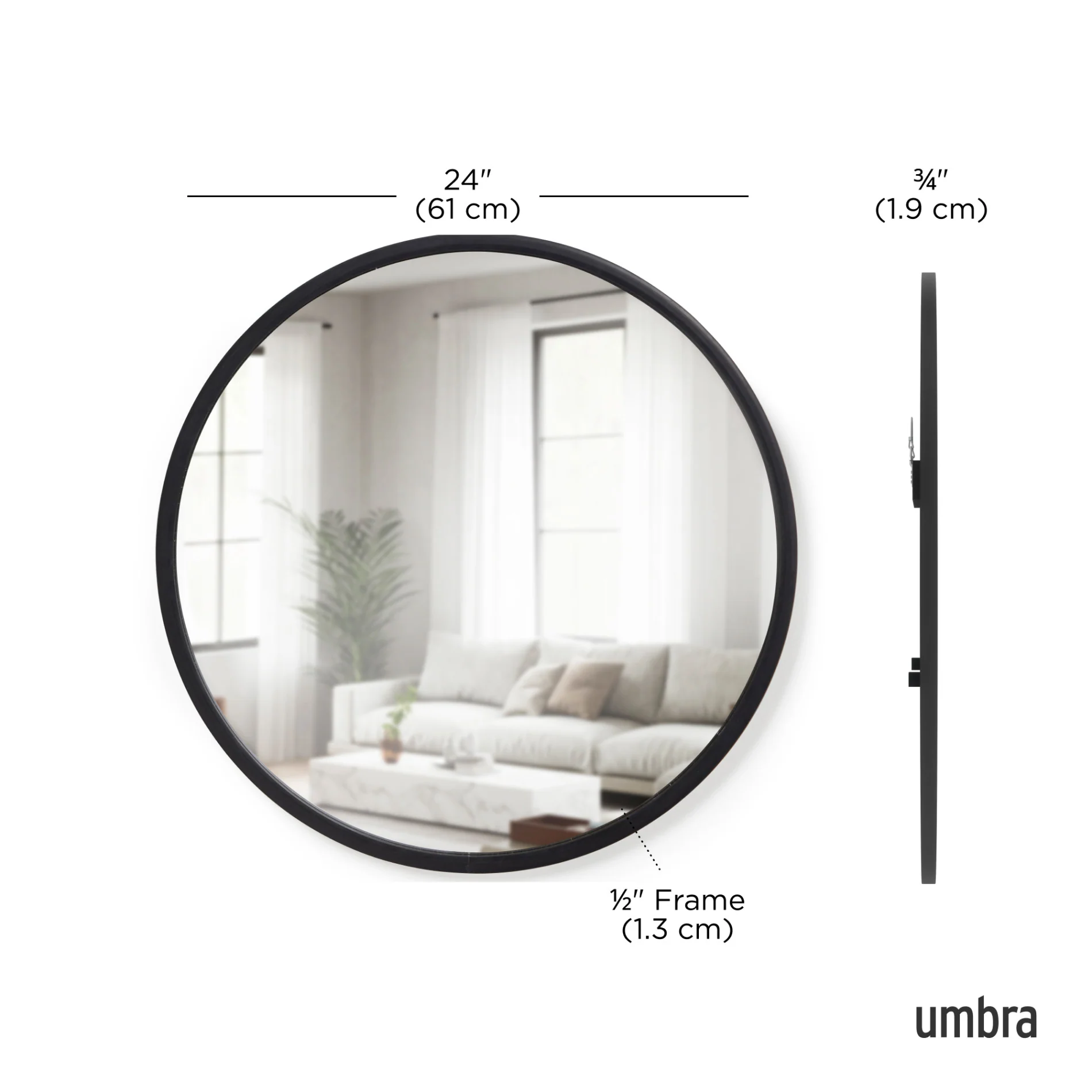Hub Wall Mirror - Image 9