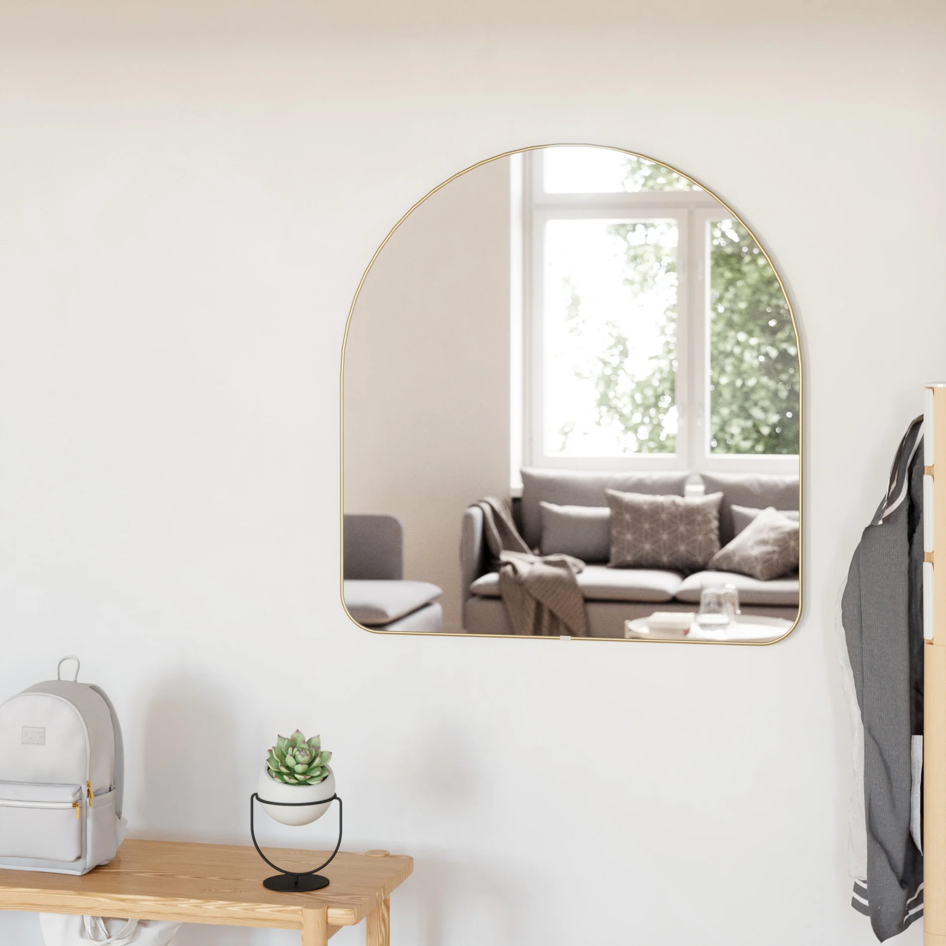 Hubba Arched Wall Mirror - Image 3