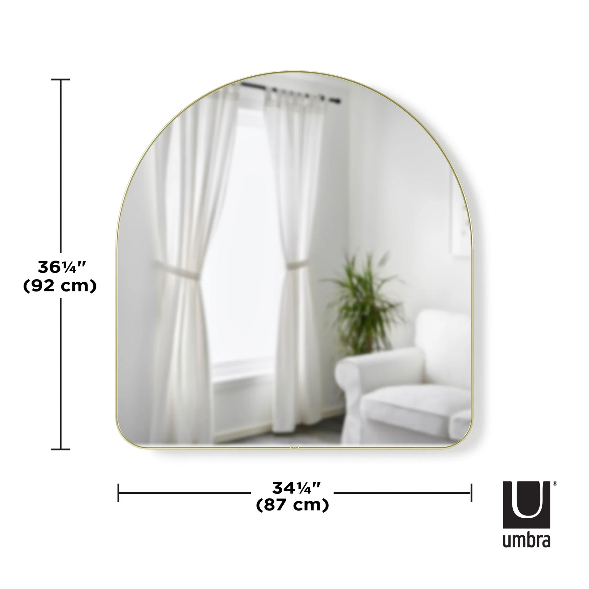 Hubba Arched Wall Mirror - Image 6