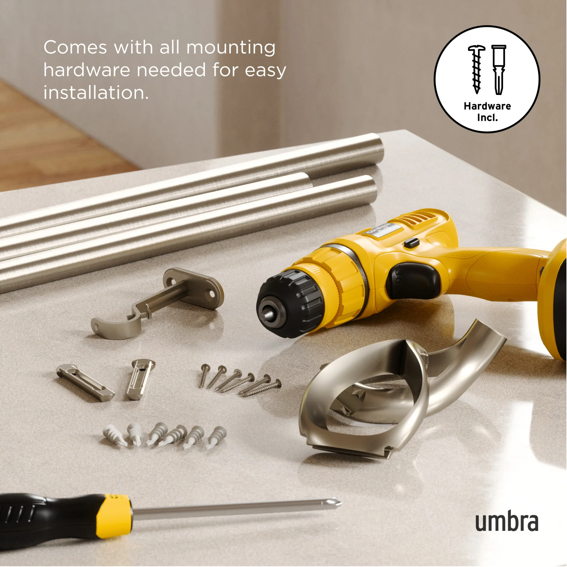 Loop 1" Curtain Rod - Image 28