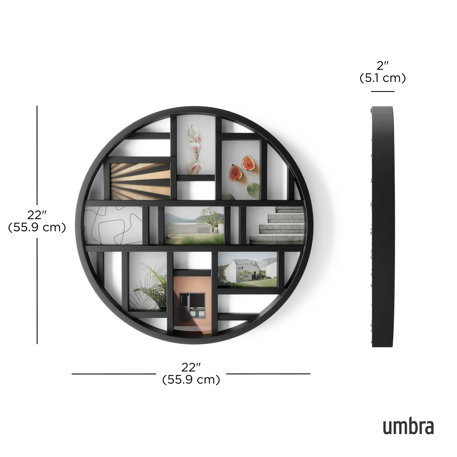 Luna Wall Multi-Picture Frame - Image 9