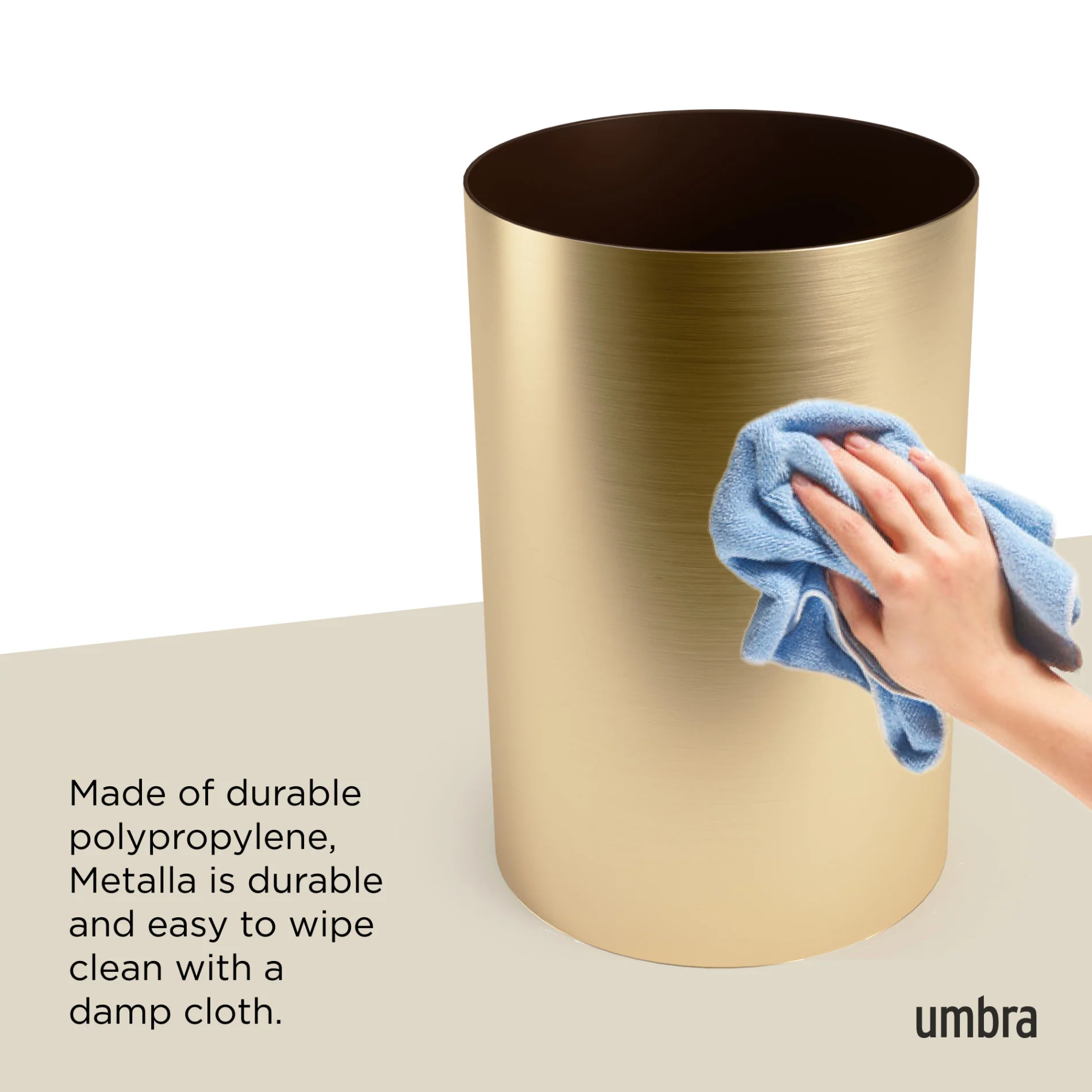 Metalla Trash Can - Image 5