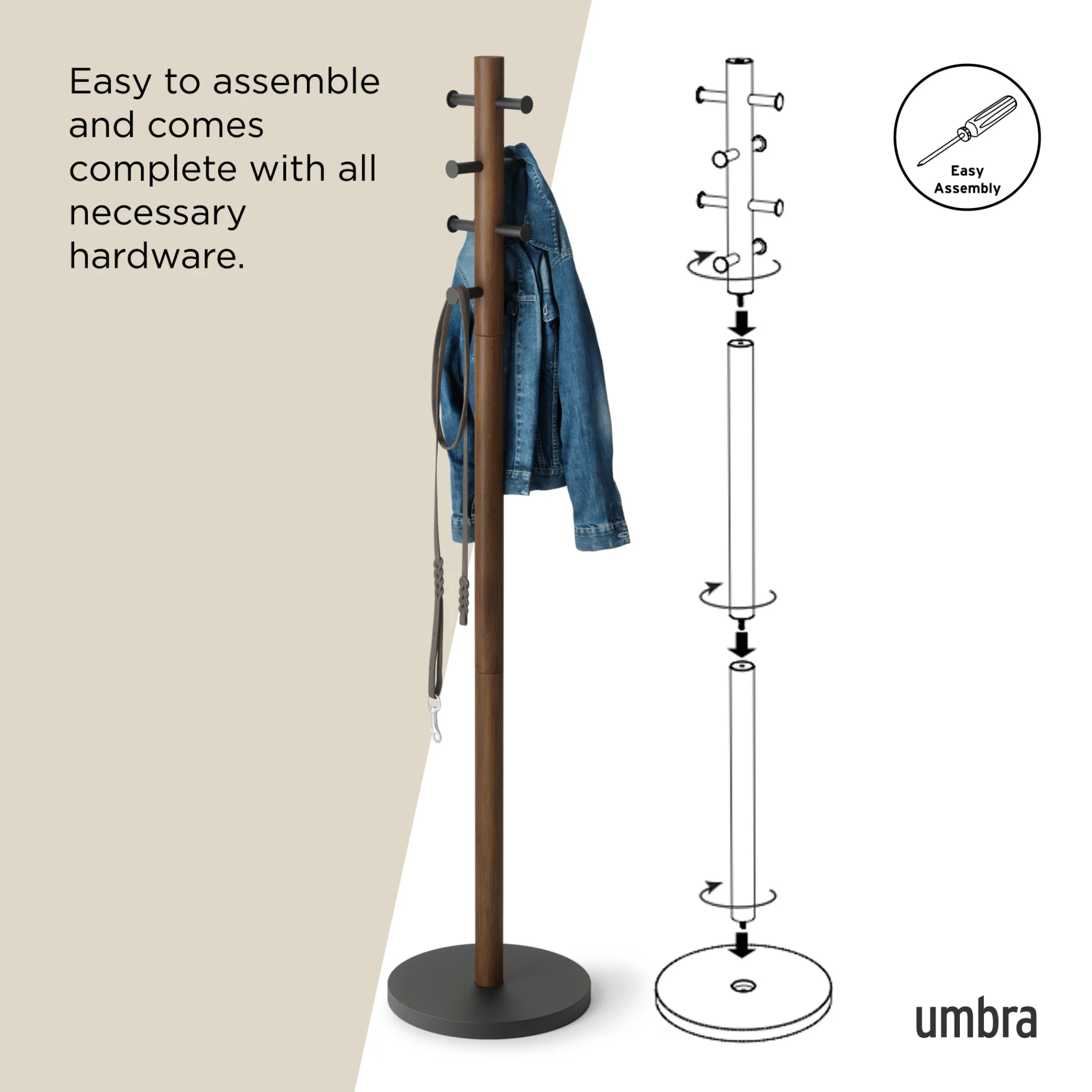Pillar Coat Rack - Image 5