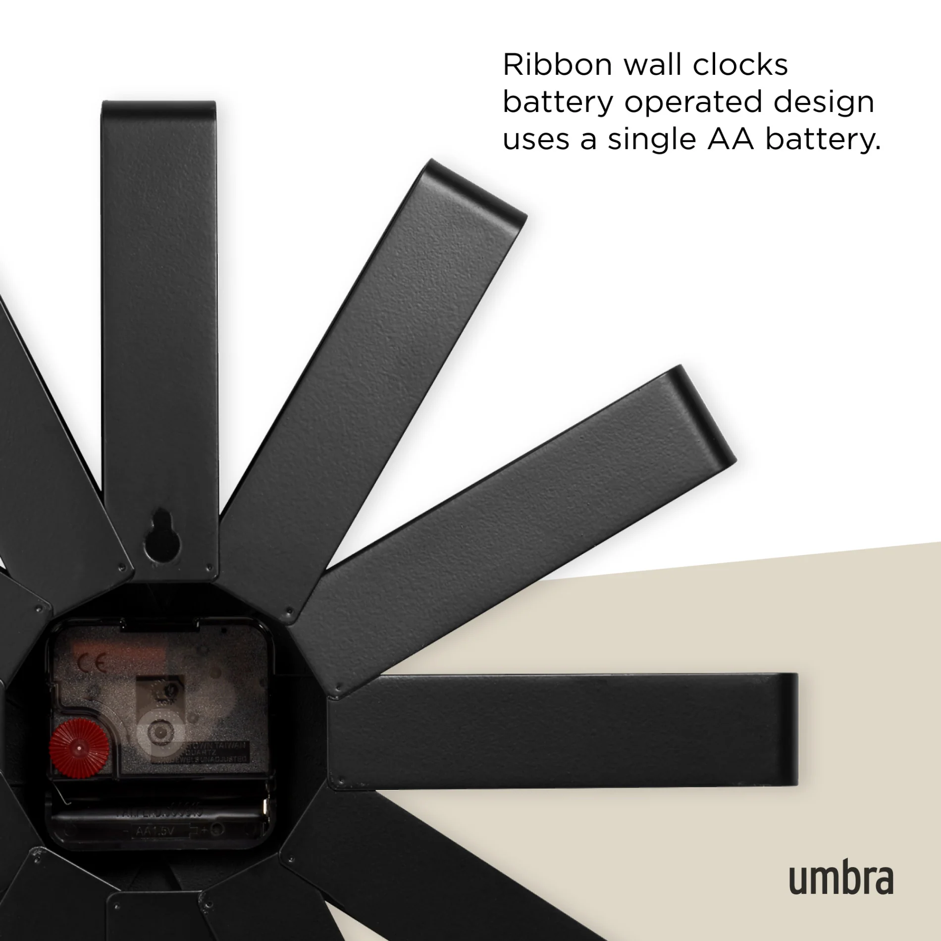 Ribbon Wall Clock - Image 4