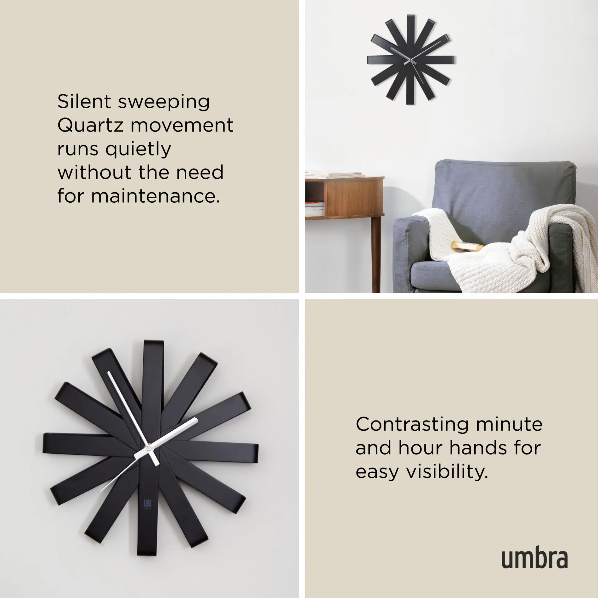 Ribbon Wall Clock - Image 6