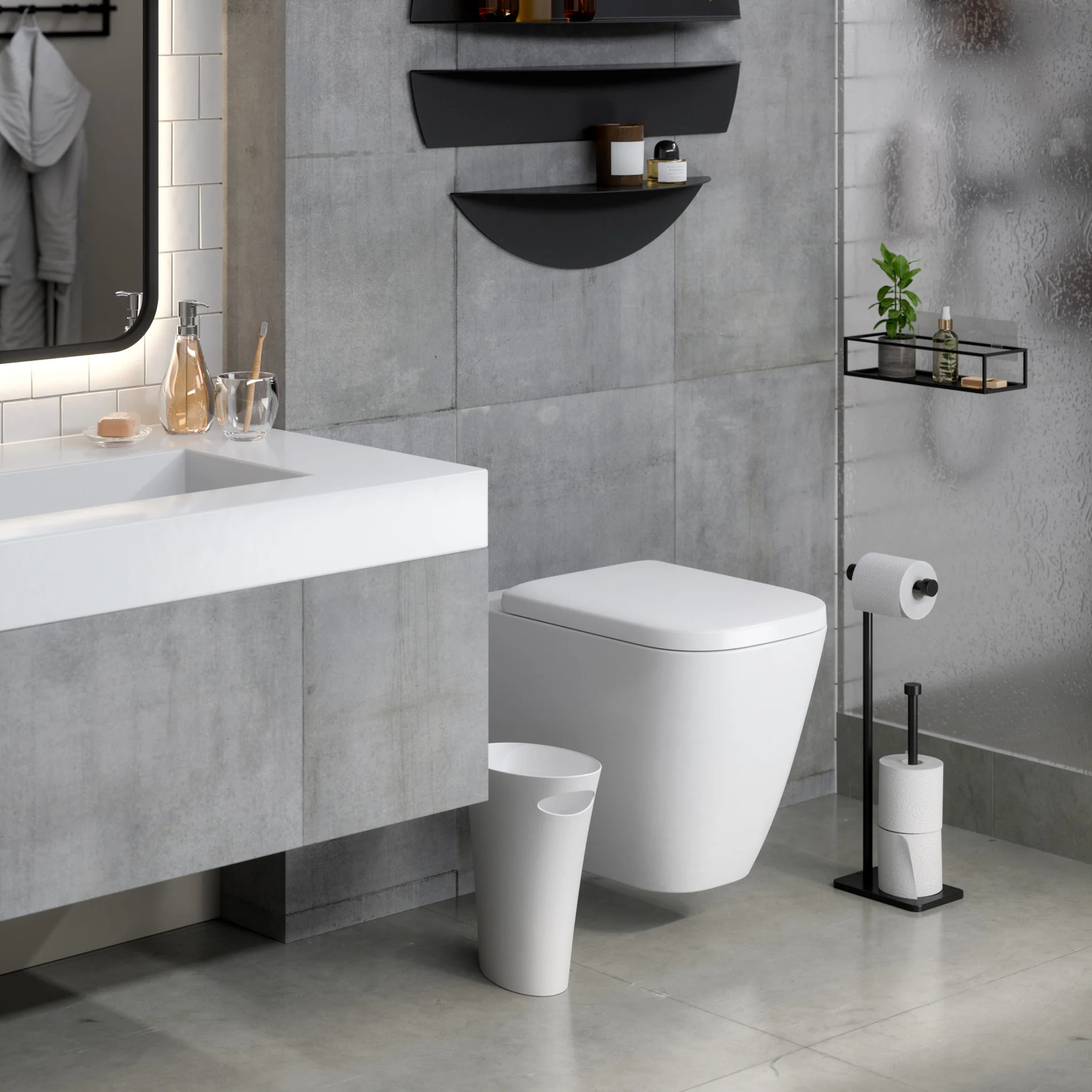 Skinny Trash Can - Image 19