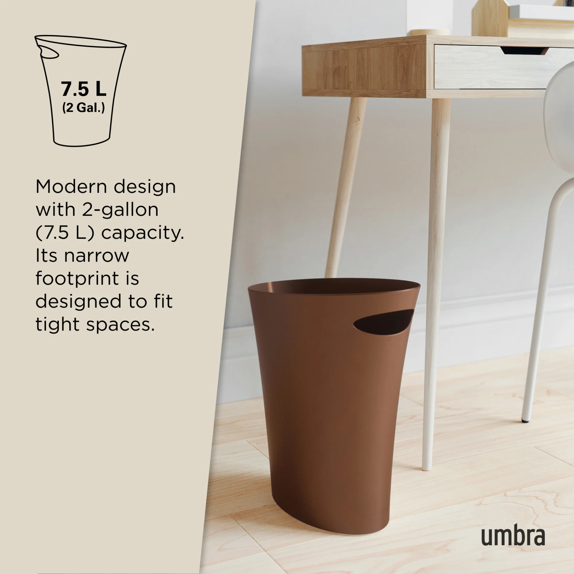 Skinny Trash Can - Image 35