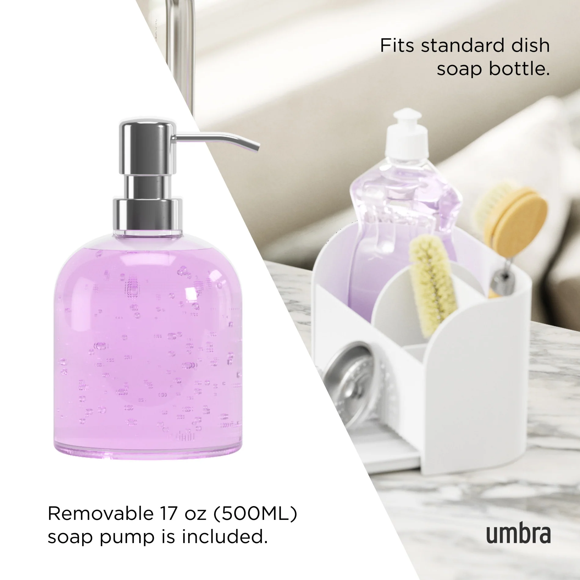 Sling Sink Caddy with Soap Pump - Image 6