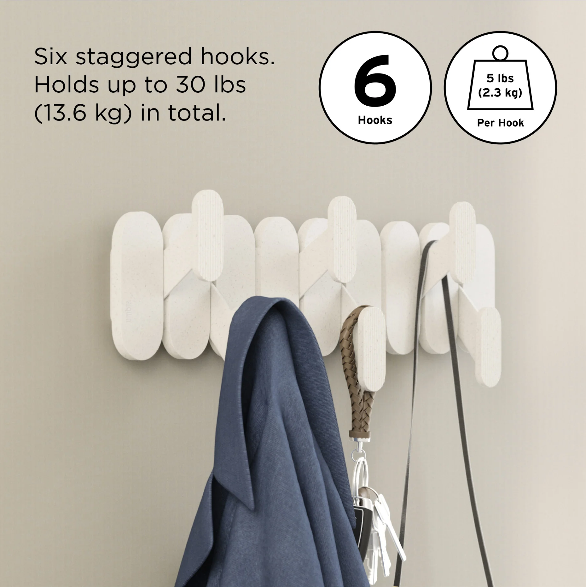 Tempo 6 Wall Hook - Image 15