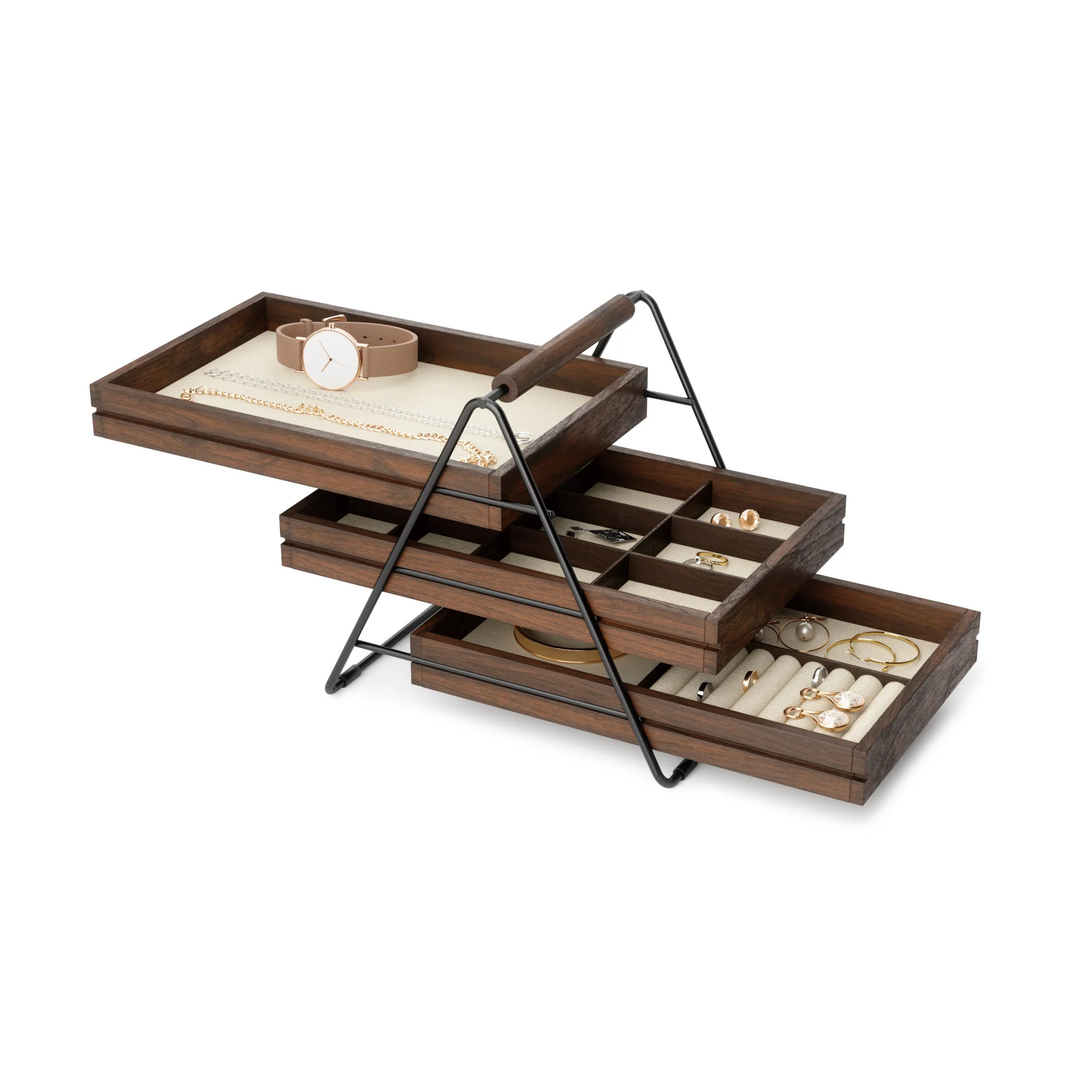 Terrace 3-Tier Jewelry Tray - Image 5