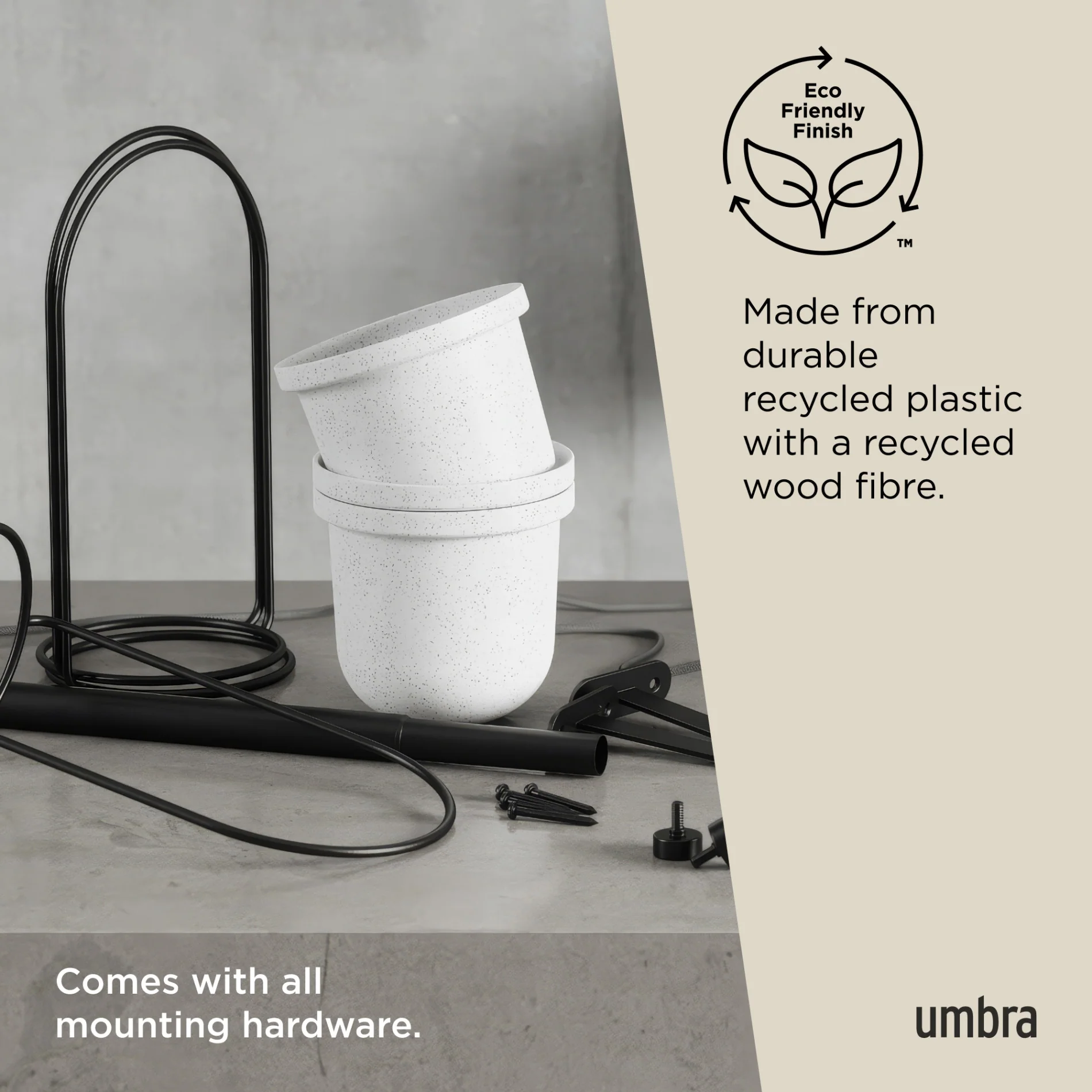 Triflora Hanging Planters, Set of 5 - Image 13