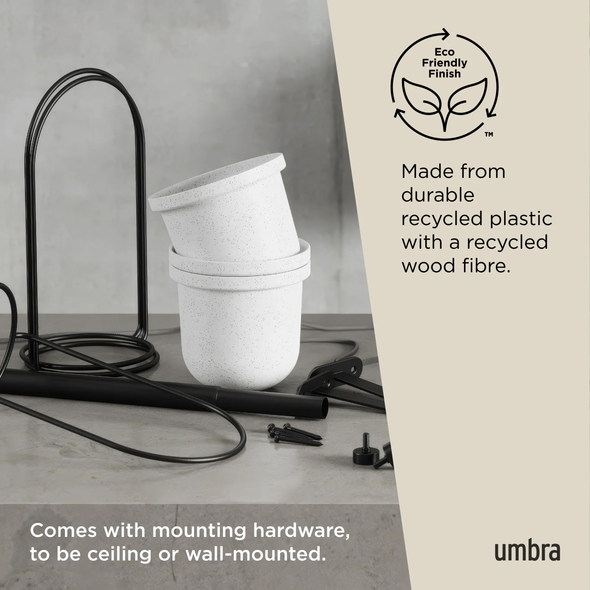 Triflora Hanging Planters, Set of 3 - Image 8