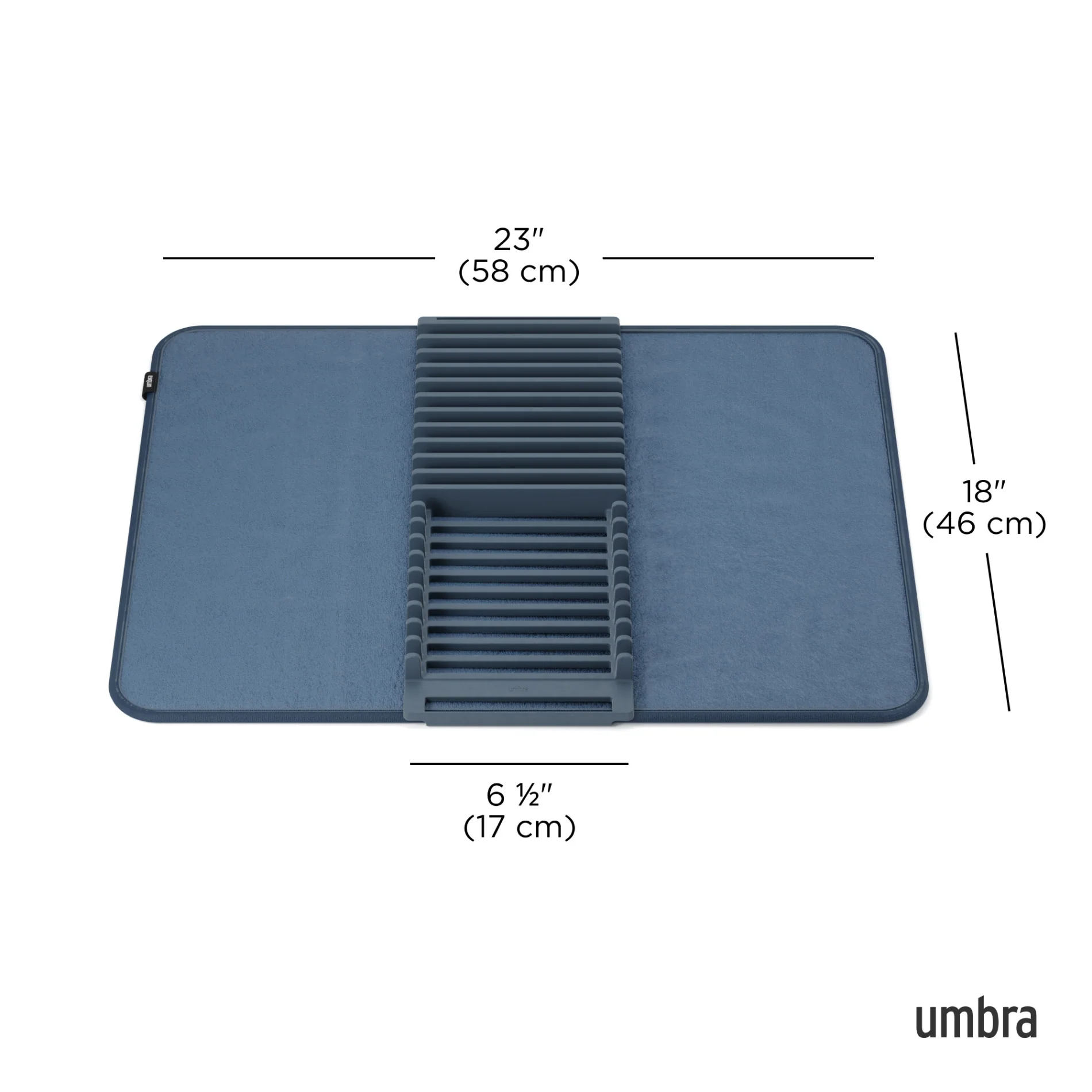 UDry Dish Drying Rack with Mat - Image 19