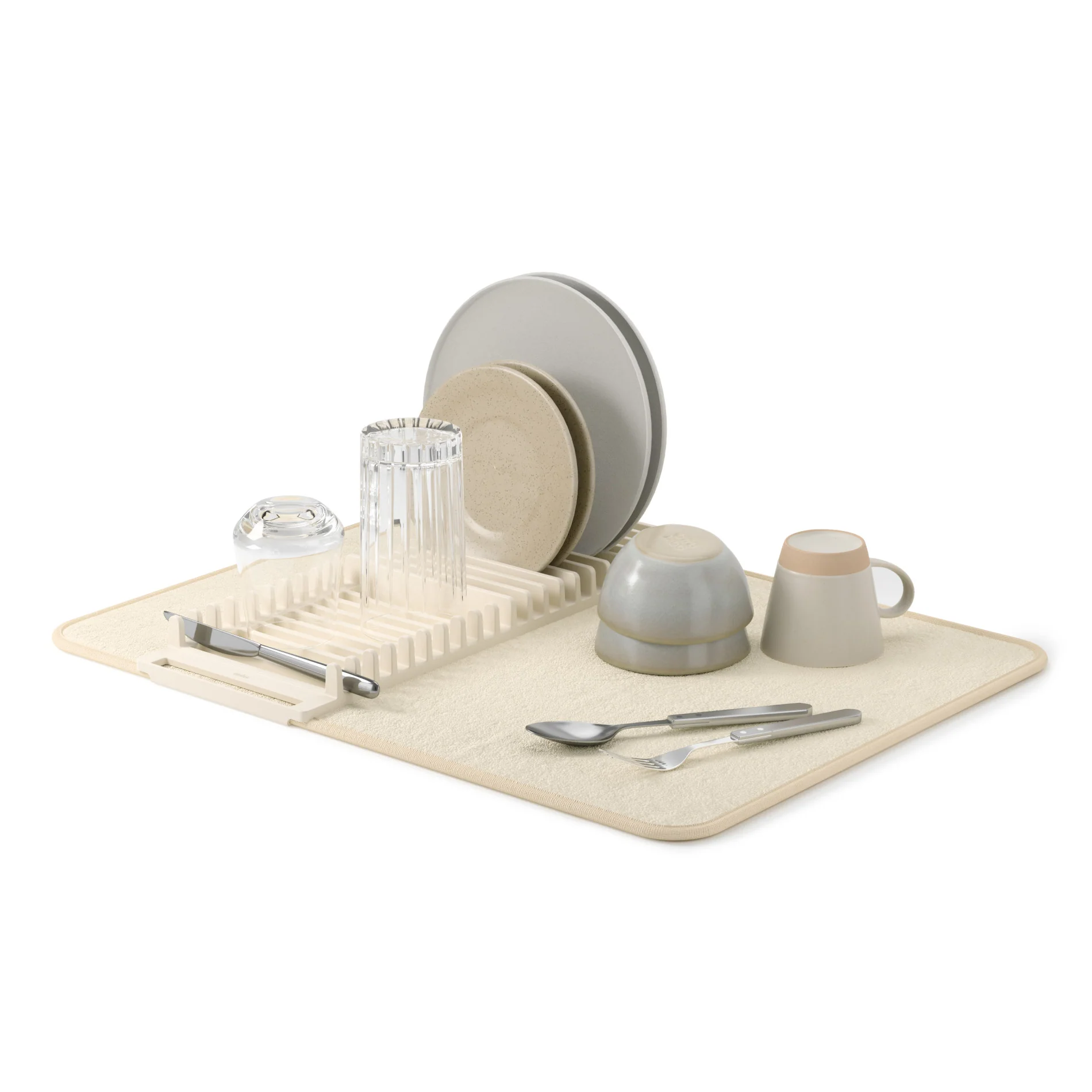 UDry Dish Drying Rack with Mat - Image 20