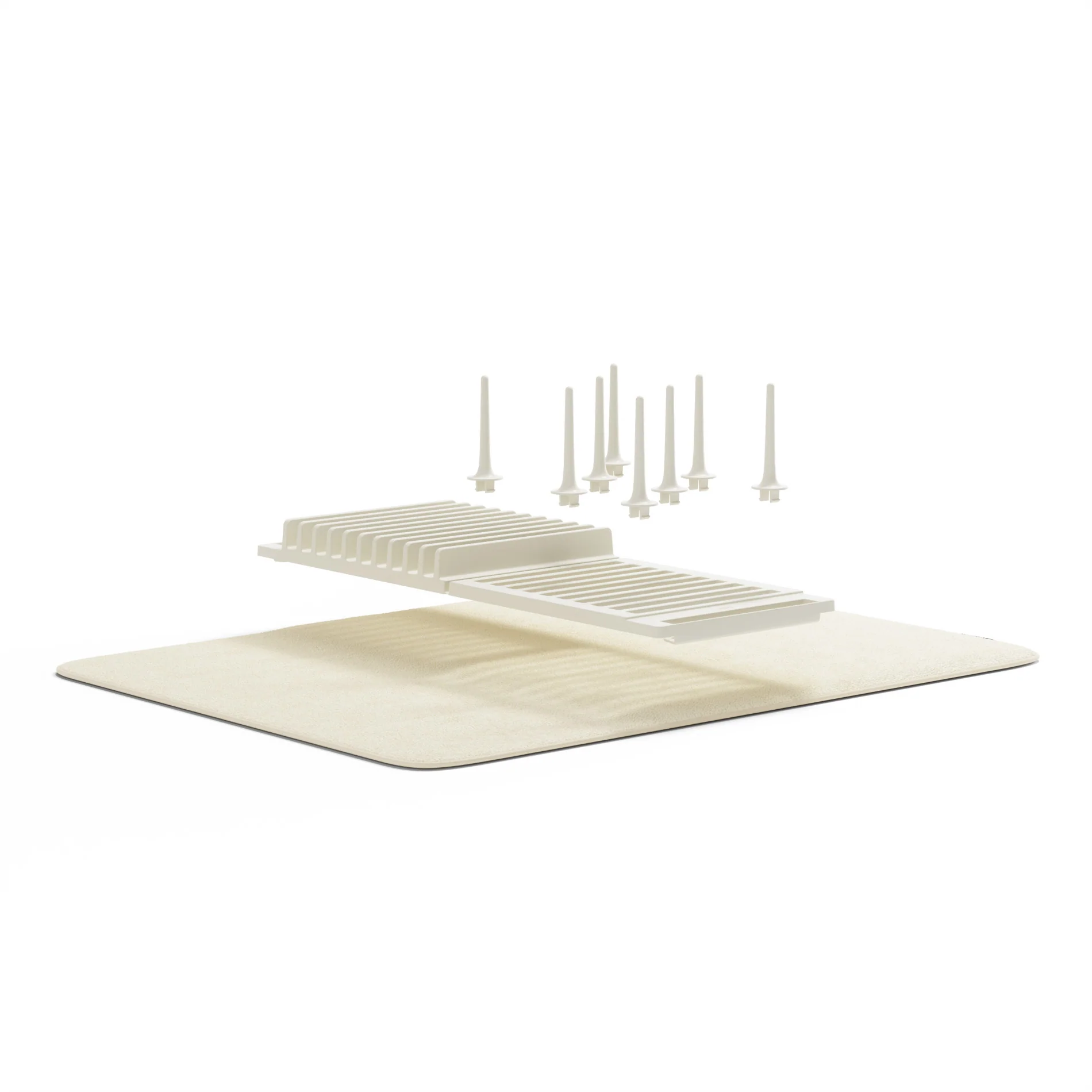 UDry Peg Dish Rack with Mat - Image 13