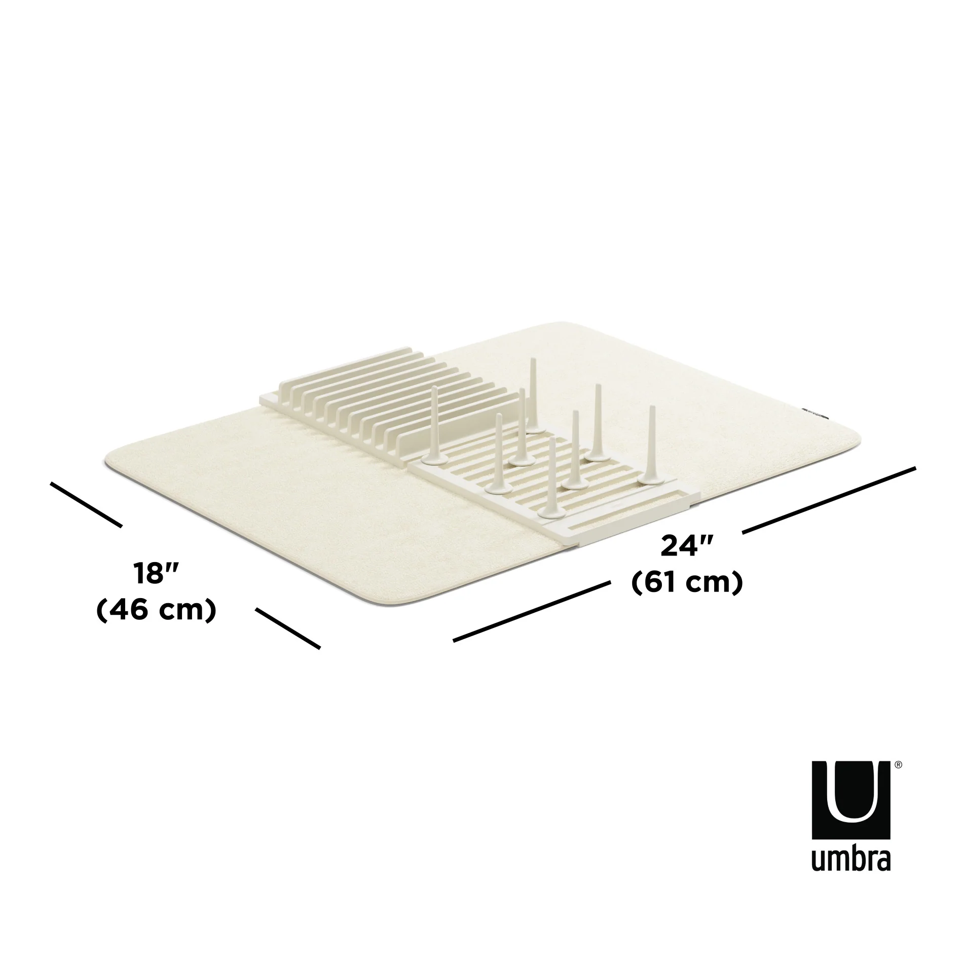 UDry Peg Dish Rack with Mat - Image 16