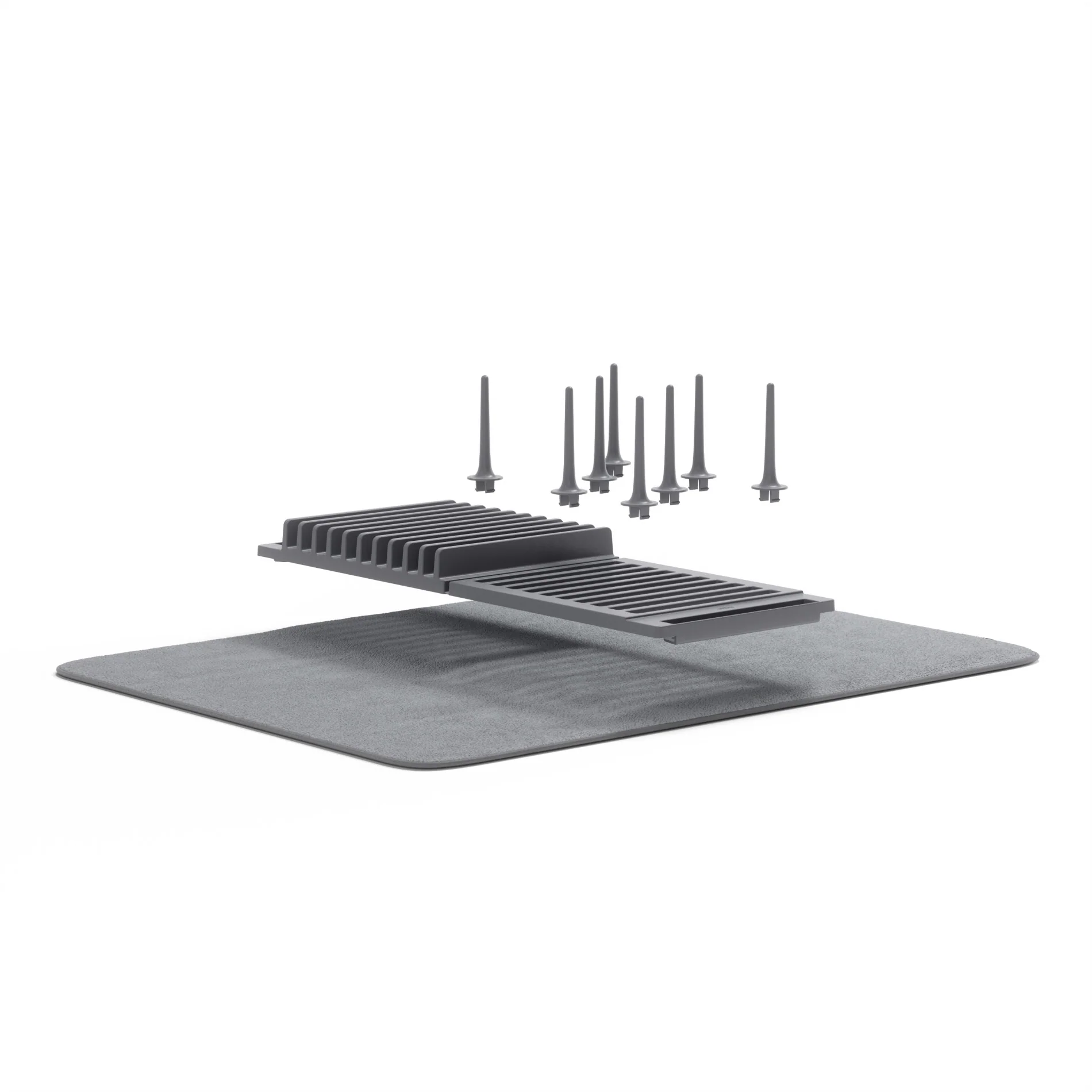 UDry Peg Dish Rack with Mat - Image 5